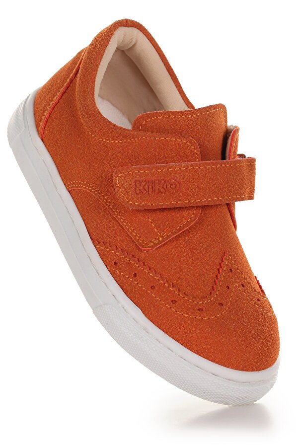 Kiko Kids Richie Cırtlı İlk Adım Günlük Erkek Bebek Casual Ayakkabı Turuncu