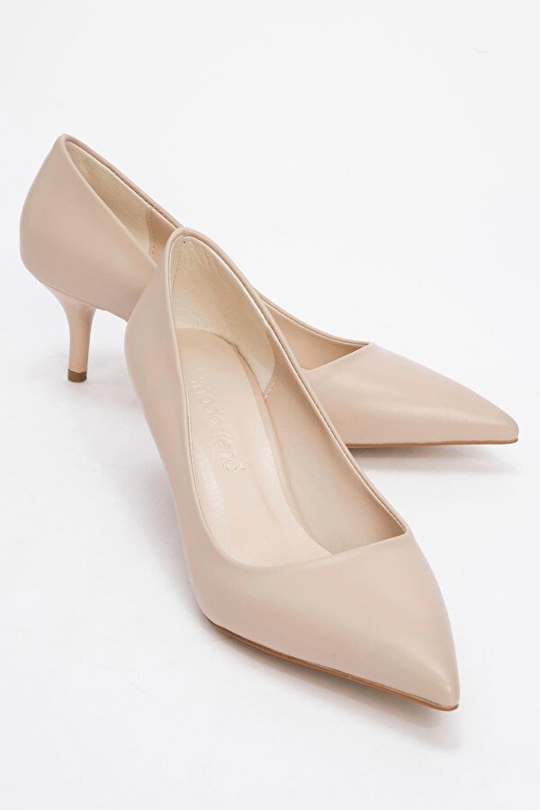 Kadın Sivri Burunlu Stiletto TEN CİLT
