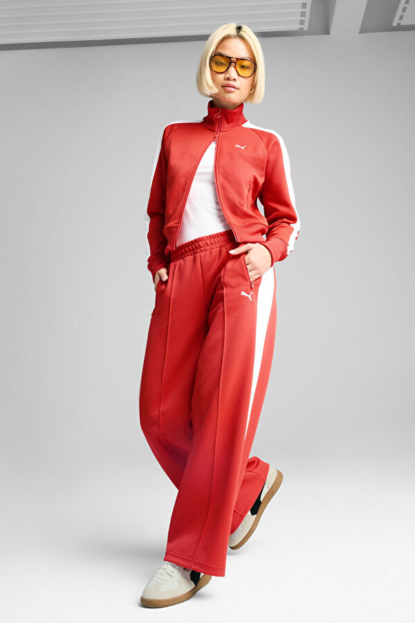 Puma T7 ALWAYS ON Track Jacket Kırmızı Kadın Sweatshirt