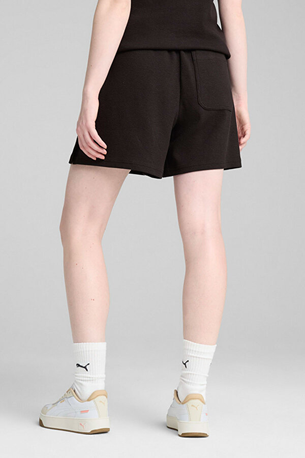 Puma HER High-Waist Shorts 5" Siyah Kadın Şort