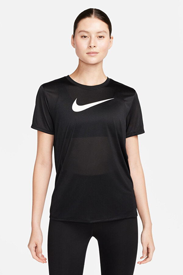 Nike Dri-Fit Siyah Kadın Kısa Kol T-Shirt