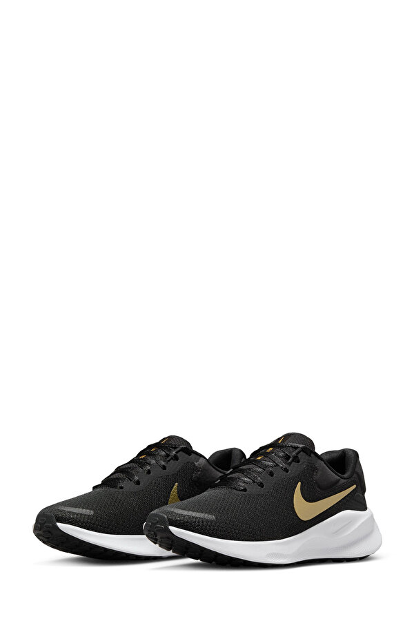 Nike Revolution 7 BLACK Woman Running
