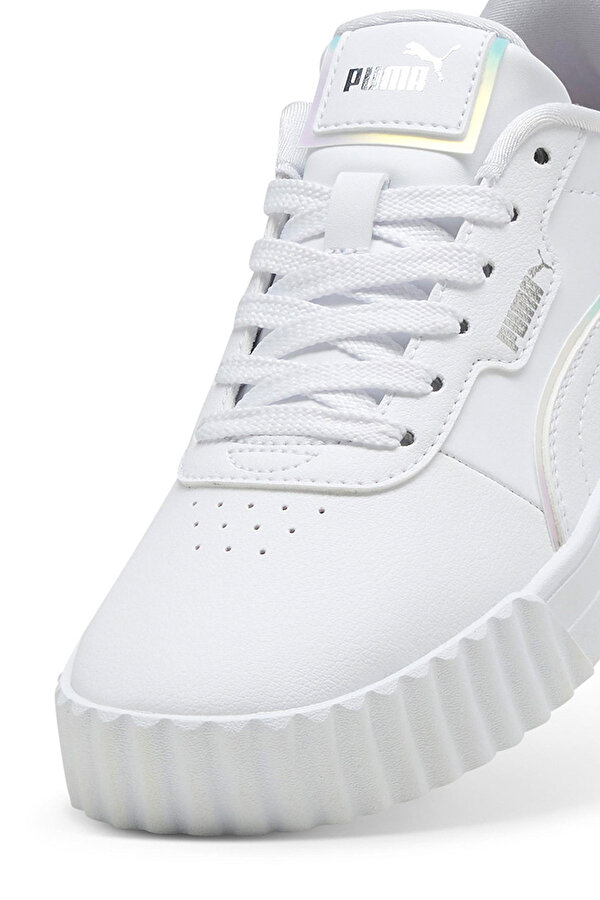 Puma Carina 3.0 Holo 2.0 Jr Beyaz Kadın Sneaker