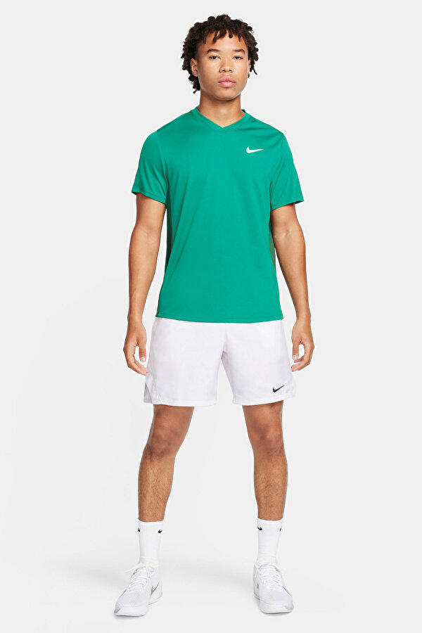Nike Court Dri-FIT Victory Beyaz Erkek Şort