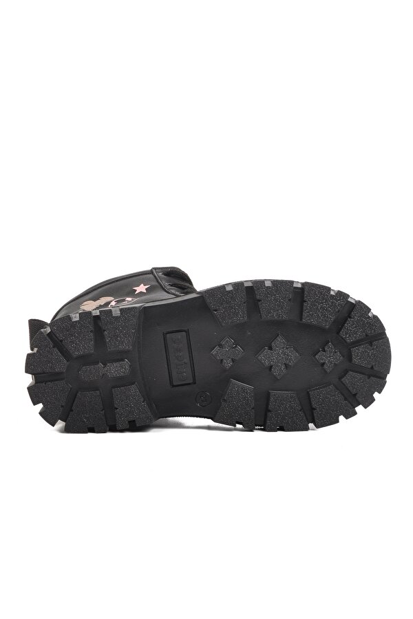 Pepino Siyah-Pudra İçi Polarlı Kız Çocuk Bot 1791 P