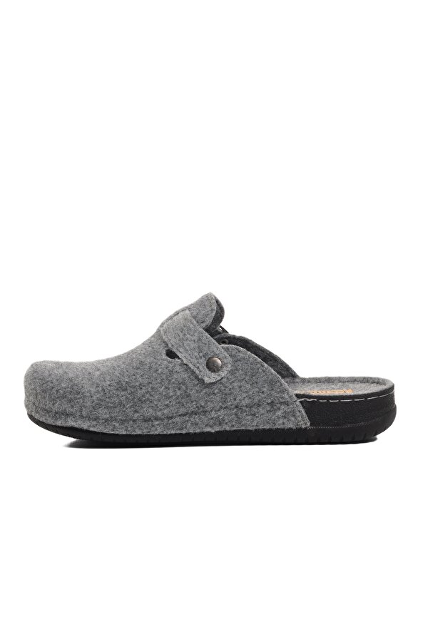 Ayakmod Gri Anatomik Erkek Terlik K-12113 M