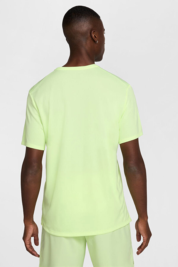 Nike M NK RUN ENERGY MILER SS Sarı Erkek Kısa Kol T-Shirt