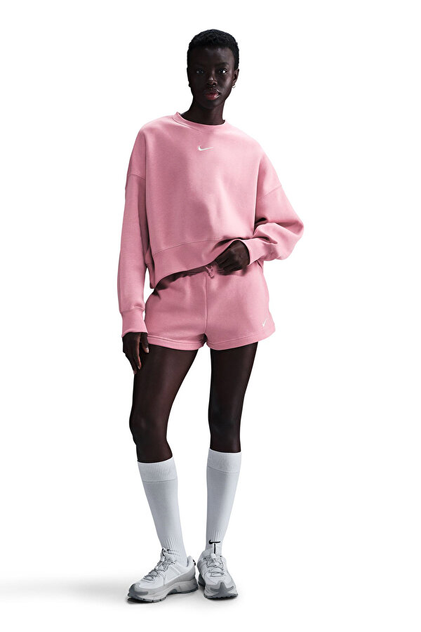 Nike Sportswear Phoenix F Pembe Kadın Sweatshirt
