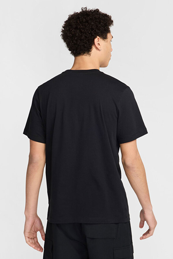 Nike M Nsw Tee 12Mo Swsh Sp25 Черный Мужчина Футболка