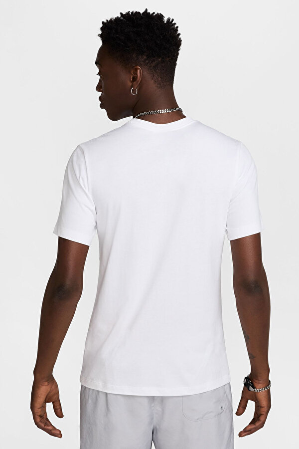 Nike M Nsw Tee 12Mo Swsh Sp25 Белый Мужчина Футболка
