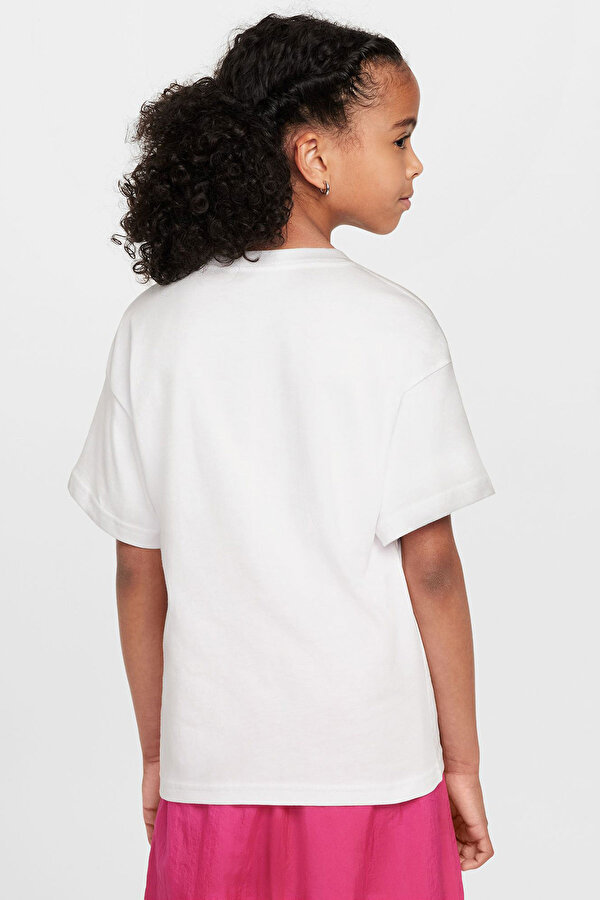 Nike Sportswear Beyaz Kız Çocuk Kısa Kol T-Shirt