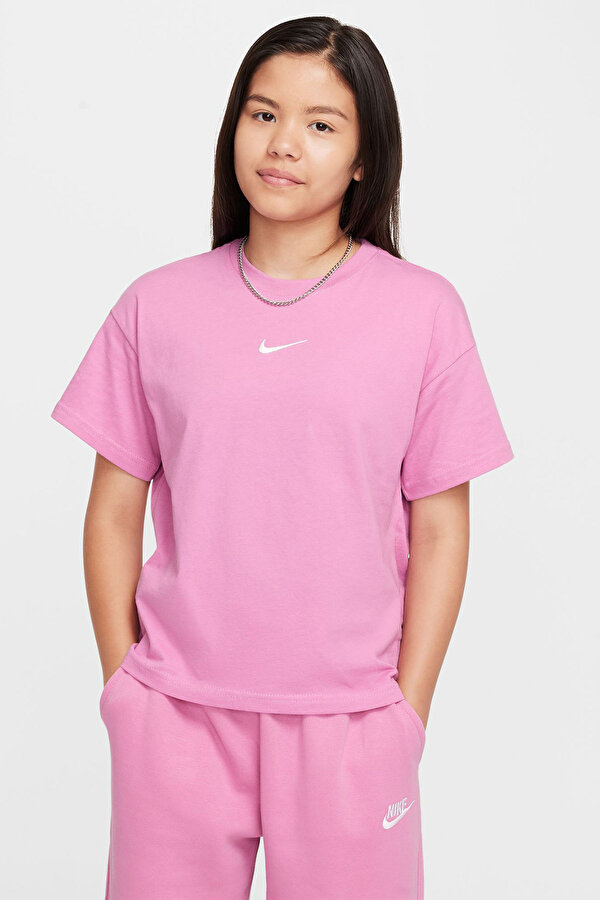 Nike Sportswear Pembe Kız Çocuk Kısa Kol T-Shirt