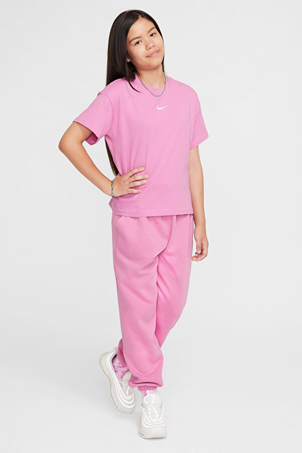 Nike Sportswear Pembe Kız Çocuk Kısa Kol T-Shirt