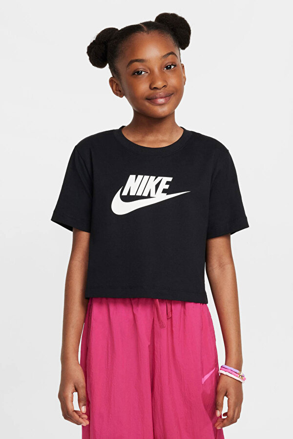 Nike Sportswear Siyah Kız Çocuk Kısa Kol T-Shirt