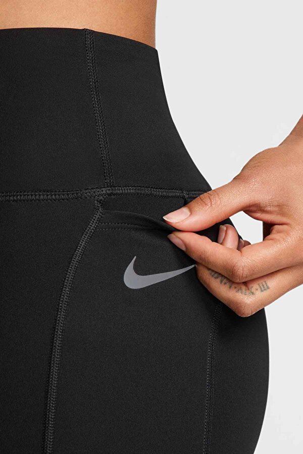 Nike W NK DF FAST TGHT Siyah Kadın Tayt