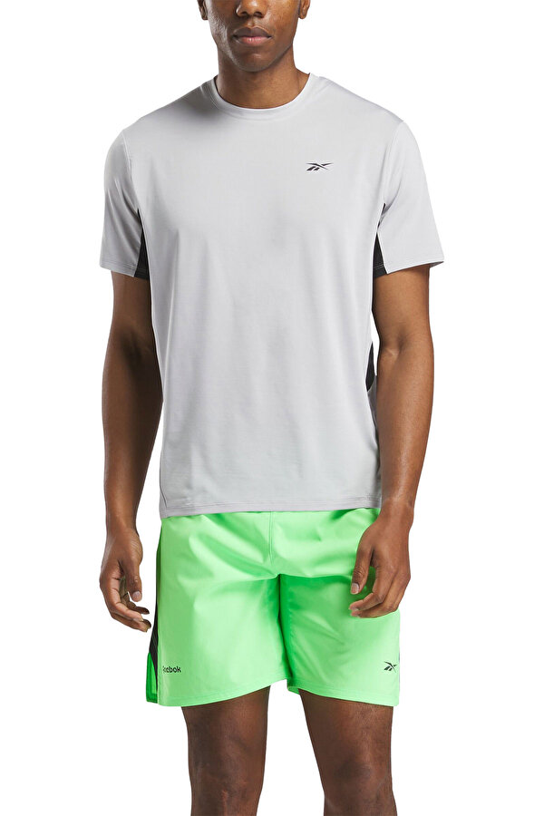 Reebok ATHLETE TEE 2.0 RBK-CHILL GRI Erkek Kısa Kol T-Shirt
