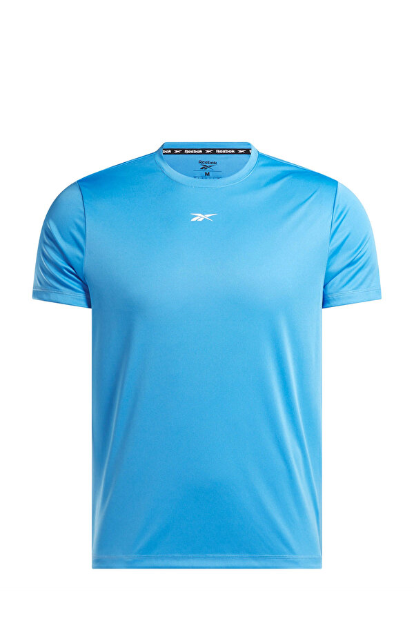 Reebok ID TRAIN SS TECH TEE Mavi Erkek Kısa Kol T-Shirt