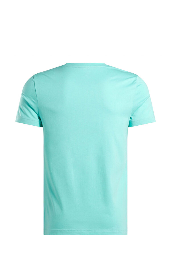 Reebok IDENTITY SMALL LOG Yeşil Erkek Kısa Kol T-Shirt