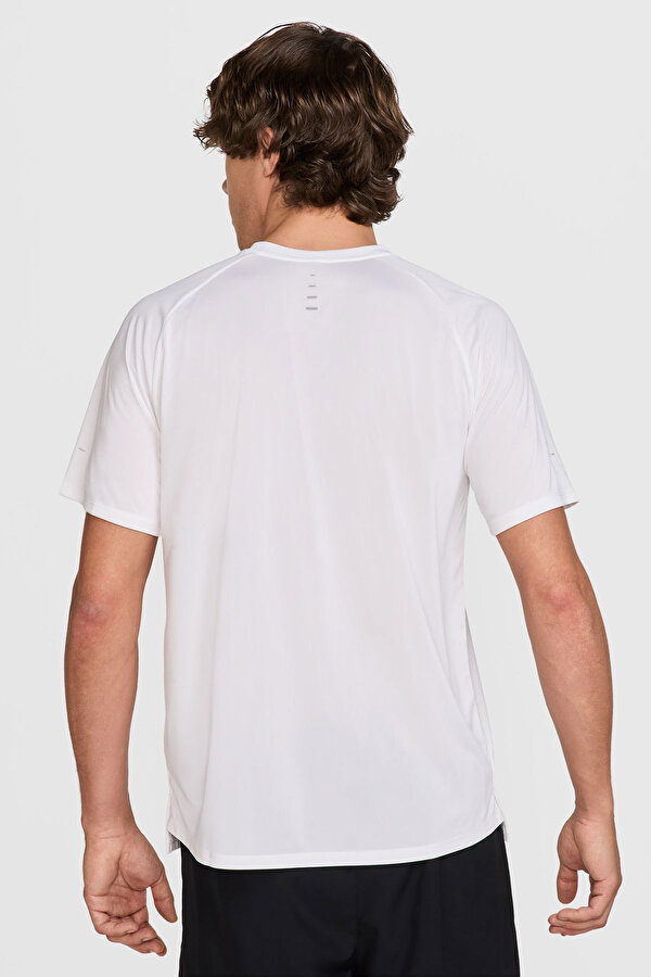 Nike M NK DFADV STRIDE SS TOP Beyaz Erkek Kısa Kol T-Shirt