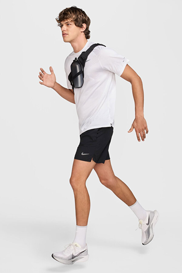 Nike M NK DFADV STRIDE SS TOP Beyaz Erkek Kısa Kol T-Shirt