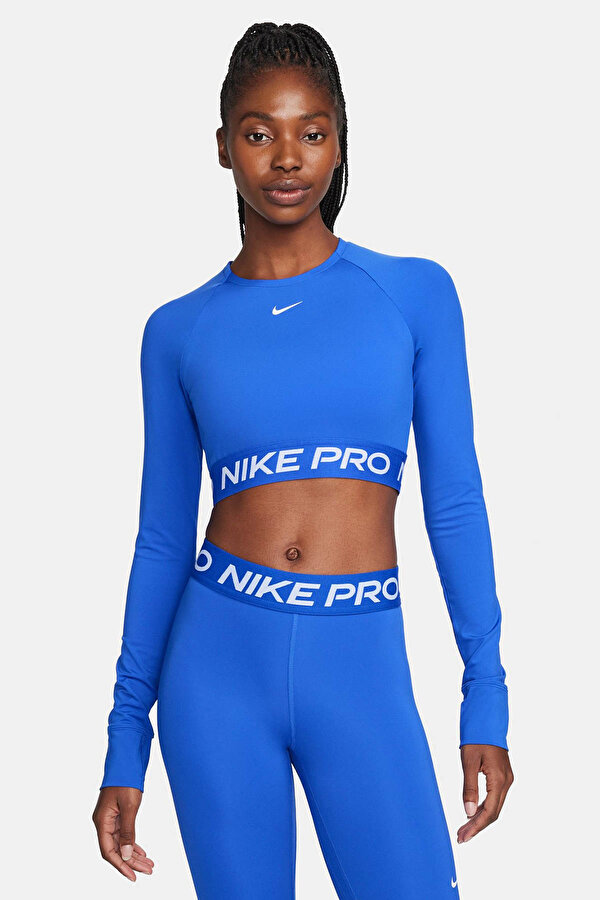 Nike Pro 365 Mavi Kadın Bra