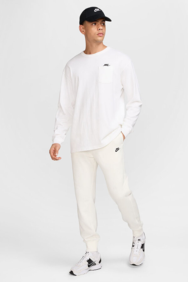 Nike M NK CLUB FT JOGGER Krem Erkek Eşofman Altı