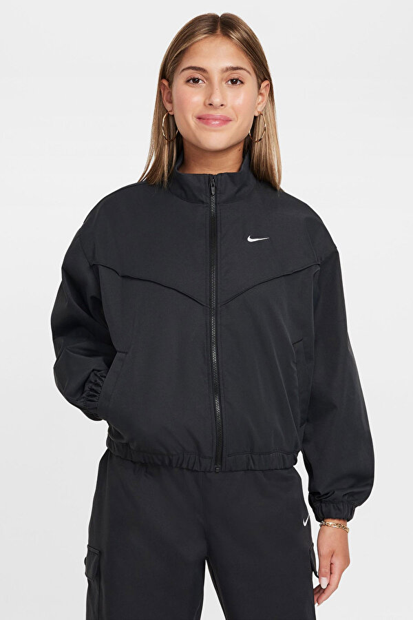 Nike G NSW LTWT STY STAR Siyah Kız Çocuk Ceket