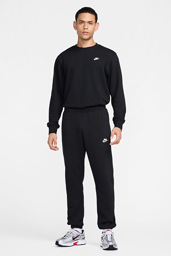 Nike M Nk Club Ft Crew Черный Мужчина Джемпер