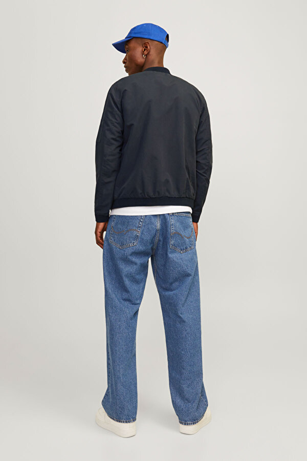 Jack & Jones JJERUSH BOMBER NOOS Siyah Erkek Ceket
