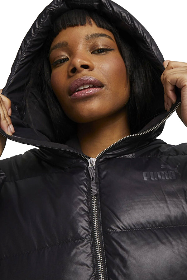 PUMA Clothing Puma Style Hooded Down Jacket Черный
