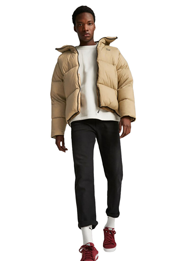 PUMA Clothing Puma Ripstop Oversized Puffer Бежевый 007