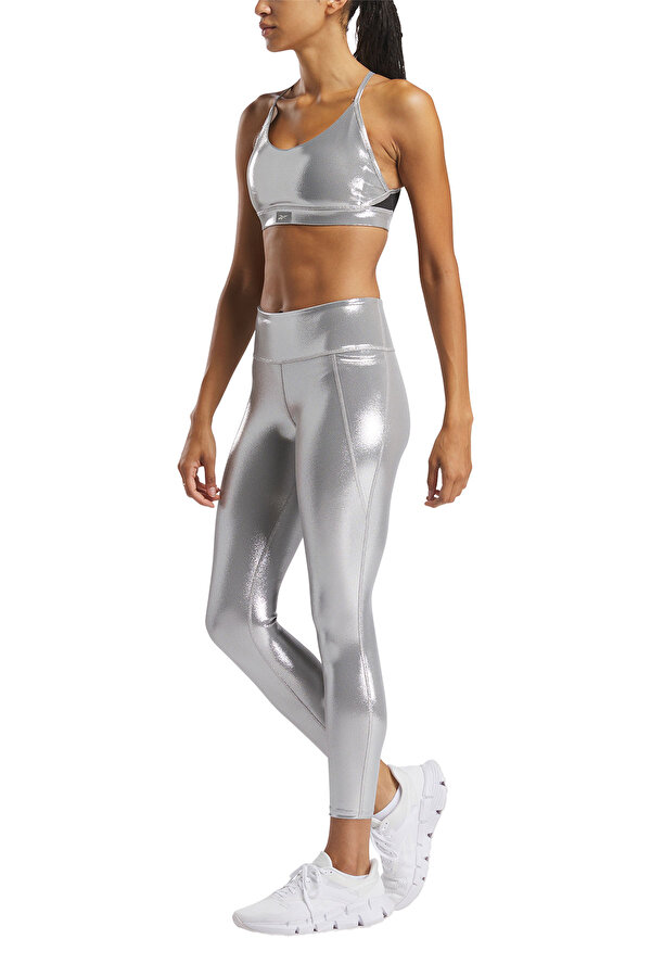 REEBOK Clothing Reebok Lux Chrome Strappy Bra Серый 027