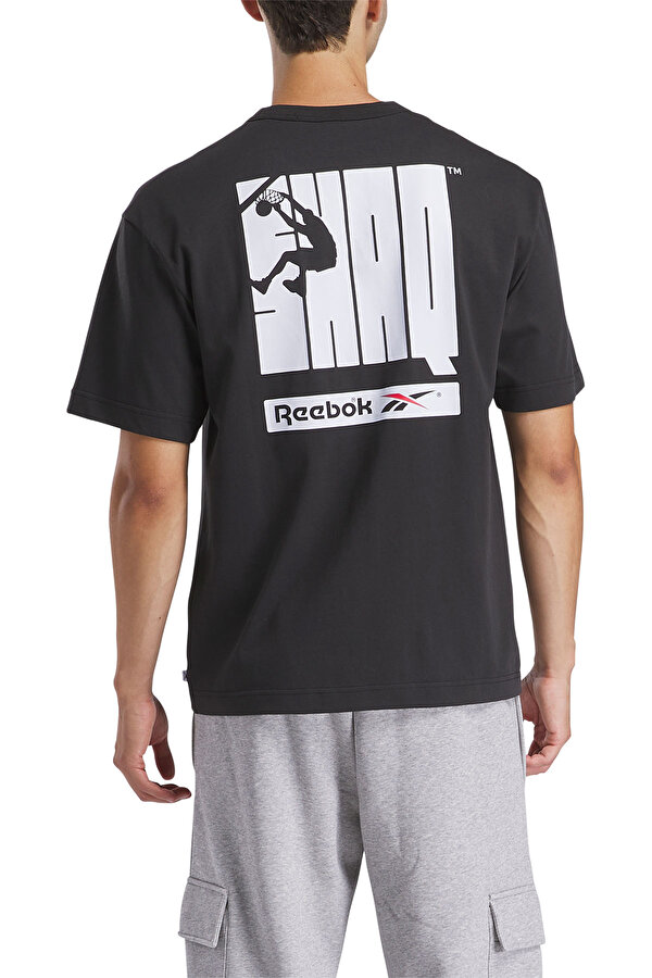 REEBOK Clothing Reebok Gs Hs Shaq Logo Tee Черный