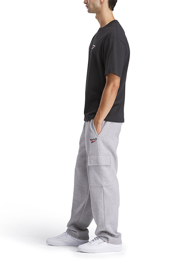 REEBOK Clothing Reebok Gs Hs Shaq Logo Tee Черный