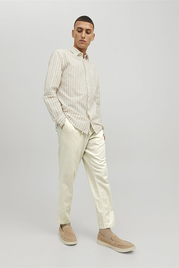 Jack & Jones JPSTACE DAVE BREEZE JOGGE Bej Erkek Pantolon