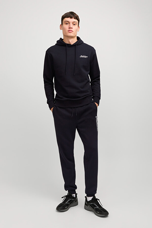 Jack & Jones JPSTGORDON BEAU SWEAT PAN Siyah Erkek Eşofman Altı