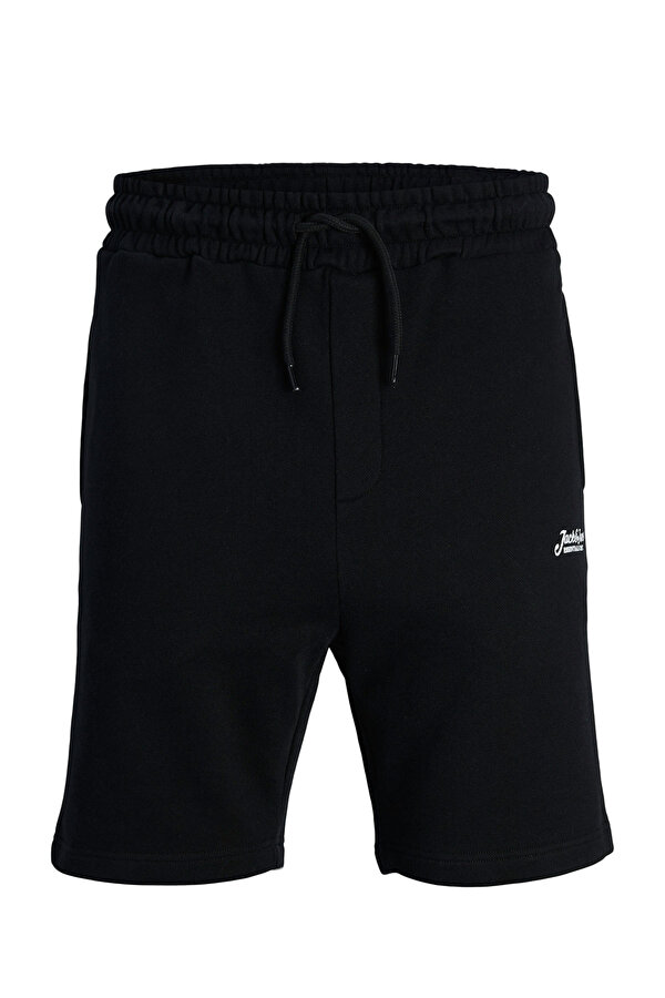 Jack & Jones JPSTGORDON BEAU SWEAT SHO Siyah Erkek Şort