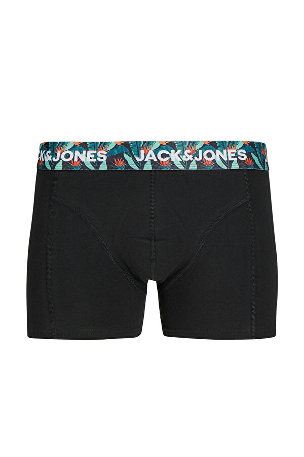 Jack & Jones JACWEST SOLID TRUNKS 3 PA Siyah Erkek Boxer