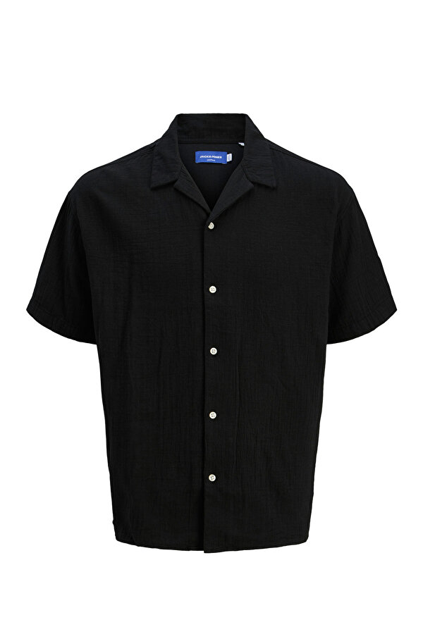 Jack & Jones JOREASTER PATRAS RESORT S Siyah Erkek Gömlek
