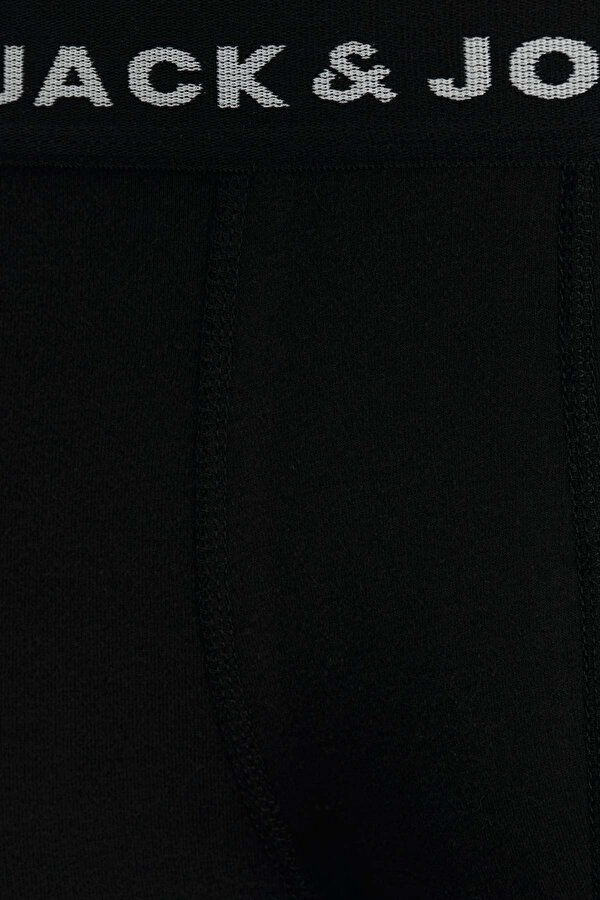 Jack & Jones JACHUEY TRUNKS 5 PACK NOO Siyah Erkek Boxer