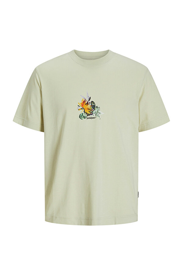 Jack & Jones JORVARENNA TEE SS CREW GRI Erkek Kısa Kol T-Shirt