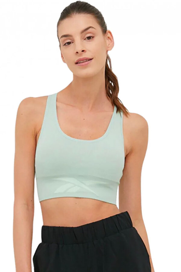 Reebok Wor Seamless Bra Зеленый 007 Женщина Топ