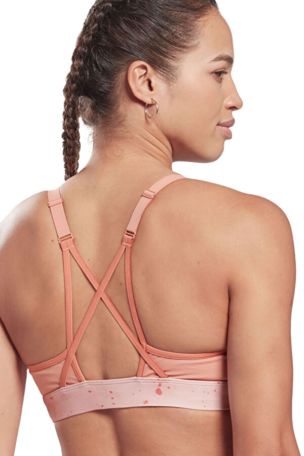 Reebok Lm Strappy Bra Розовый 008 Женщина Топ