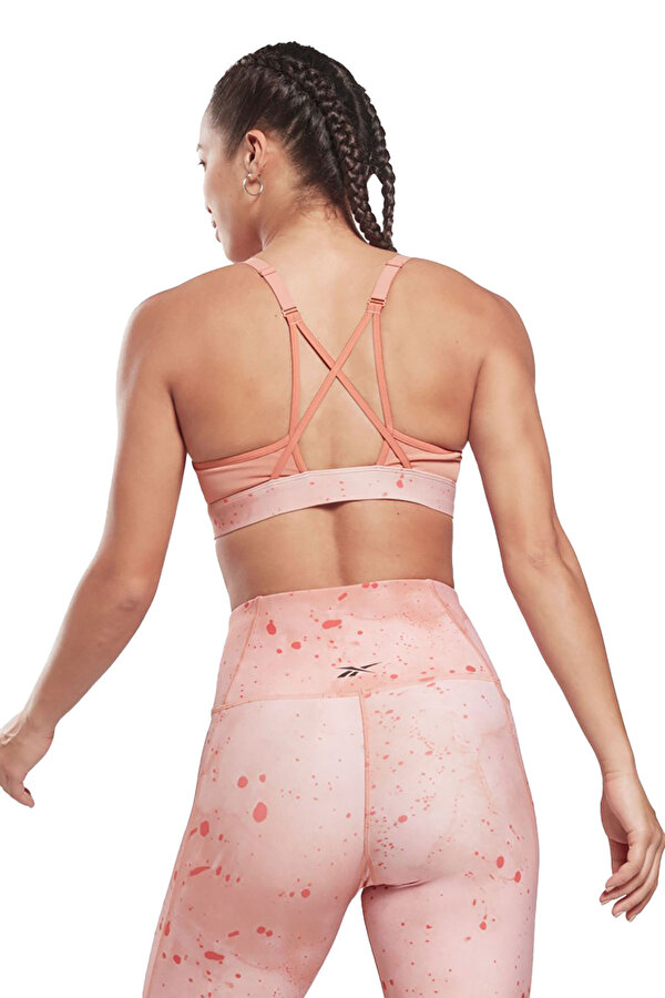 Reebok Lm Strappy Bra Розовый 008 Женщина Топ