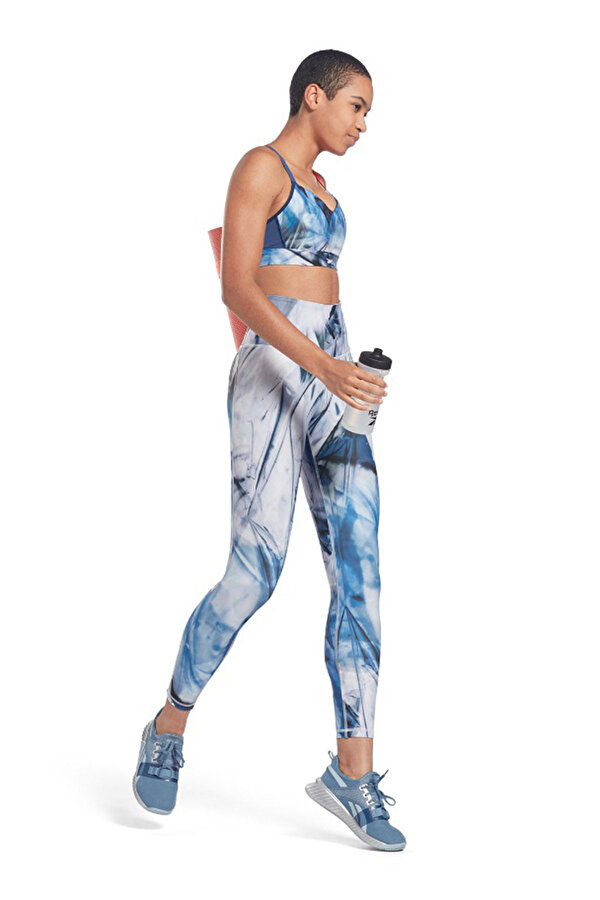 Reebok S Lux Strappy Bra L Синий 008 Женщина Топ