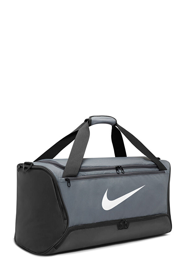 Nike NK BRSLA M DUFF - 9.5 (60 Gri Unisex Spor Çantası