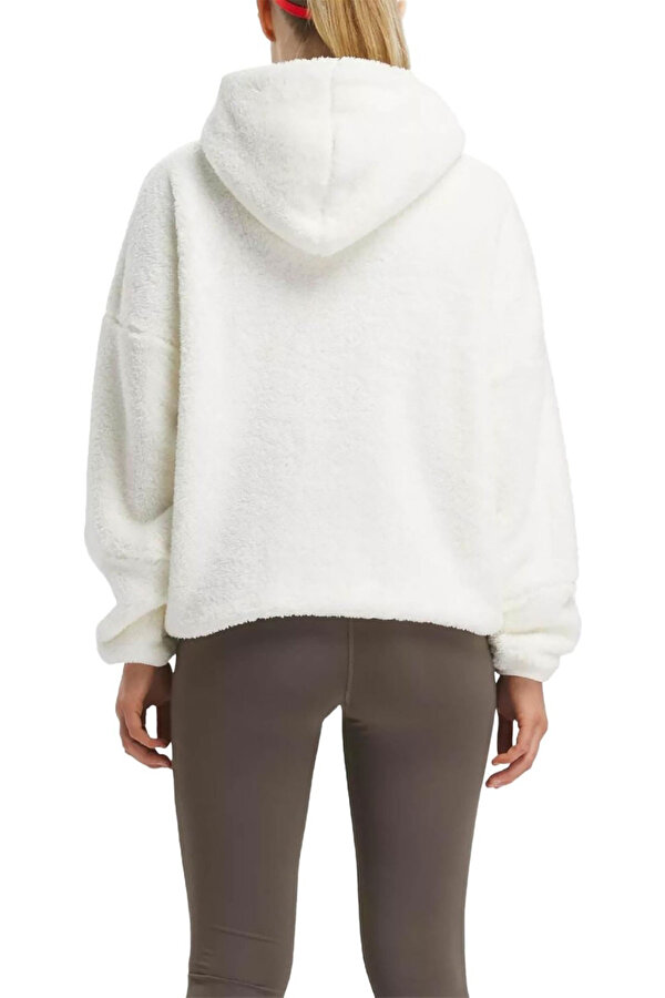 Reebok LUX COZY PLUSH HOODIE ECRU Woman 449