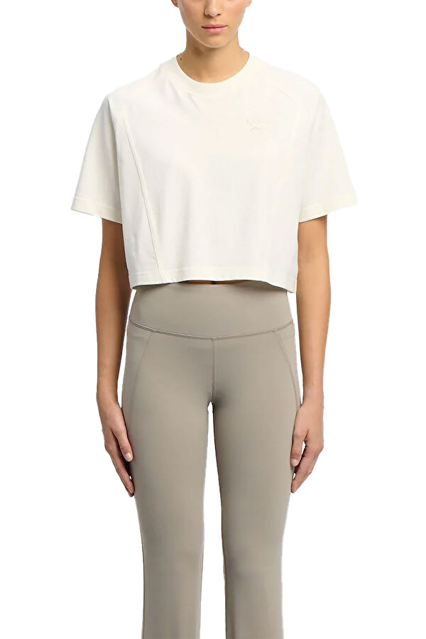 Reebok ICON ELEMENTS TEE ECRU Woman 054