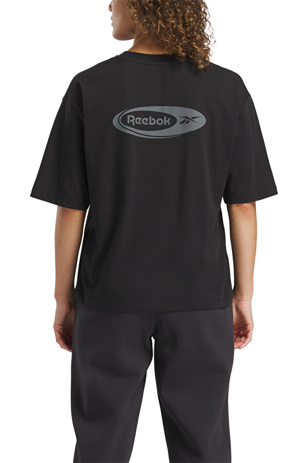 Reebok Ide Brand Proud Tee Черный Женщина Футболка