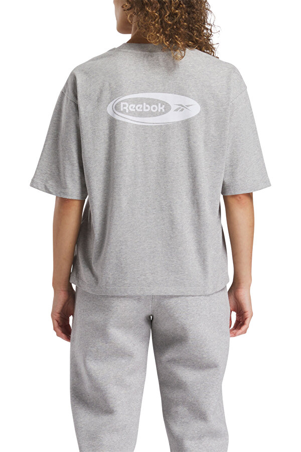Reebok IDE BRAND PROUD TEE GRAY MELANGE Woman 054